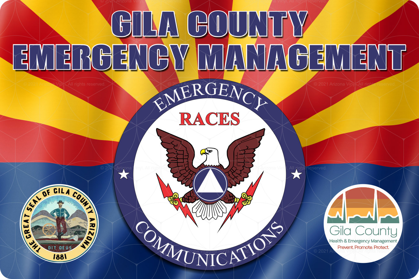 GEMCOM-Gila County Emergency Mgmt logo