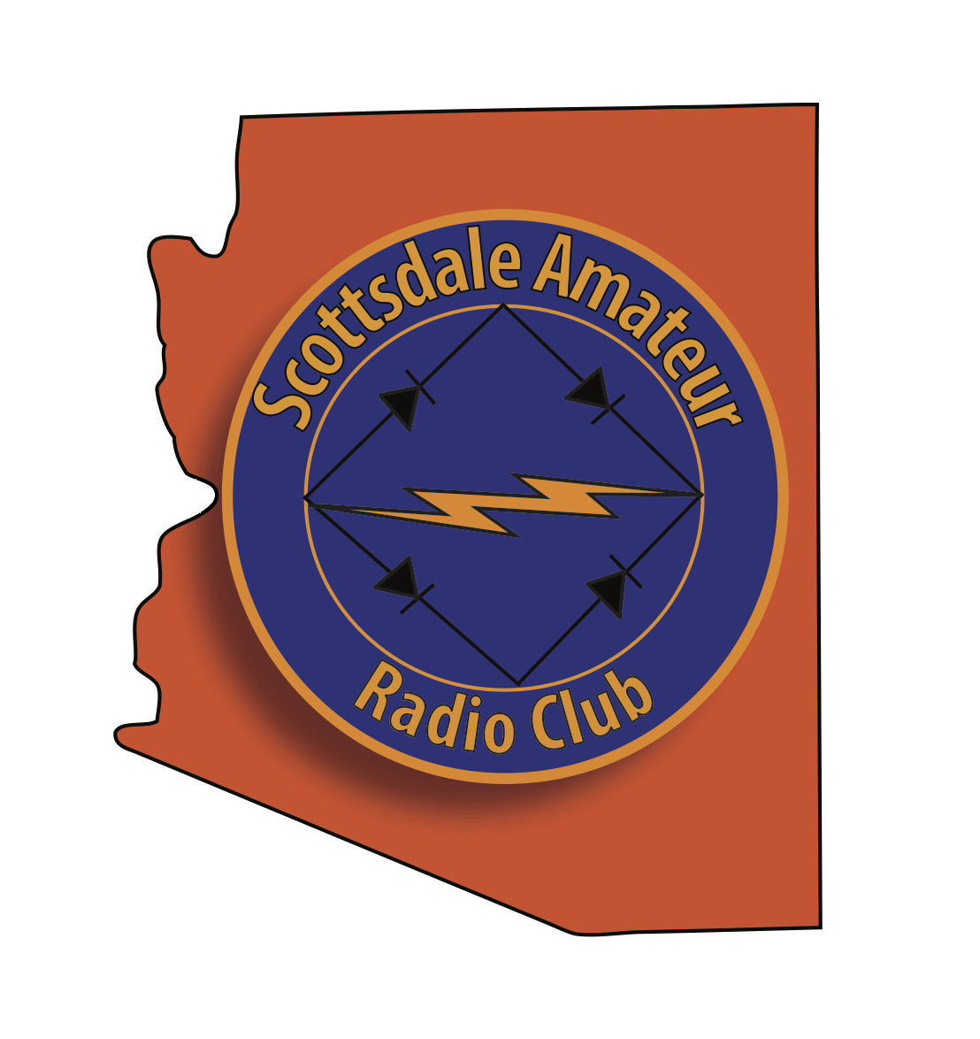 Scottsdale Amateur Radio Club logo